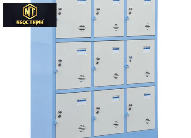 Tủ sắt để đồ sơn tĩnh điện gồm 18 khoang cánh mở TMG983-3K Tủ sắt để đồ sơn tĩnh điện gồm 18 khoang cánh mở TMG983-3K